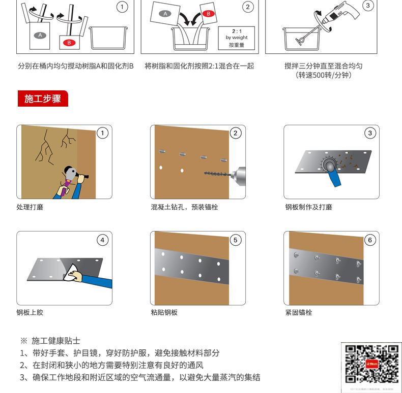 包钢凤翔粘钢加固施工过程